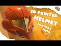 3D Printing a Samus Metroid Helmet - Zortrax M300