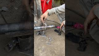 Incredible process to use waste rOds #skills #welding #wasterods #stickwelding