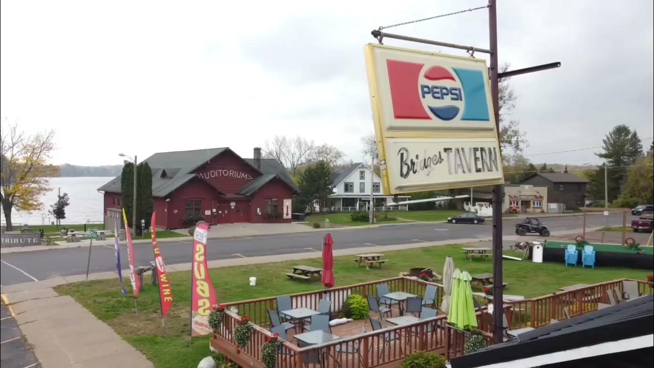 Bridges Bar . Downtown Lake Nebagamon Wisconsin YouTube