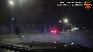 Dash Cam: Milwaukee Police Pursuit of Toyota Camry