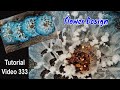 Resin Flower Geode Coasters/ Start to Finish