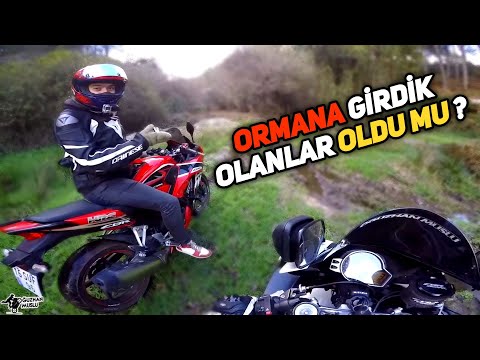 MOTORLARLA ORMANA GİRDİK OLANLAR OLDU ! - MotoVlog#213