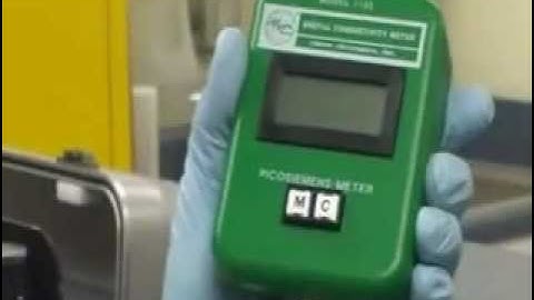 HOW TO OPERATE THE EMCEE ELECTRONICS 1152 DIGITAL CONDUCTIVITY METER