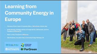 Learning from Community Energy in Europe