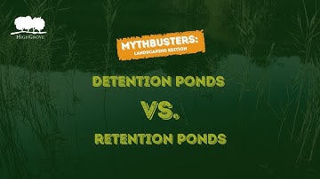 Detention Ponds vs. Retention Ponds: Is There A Difference?