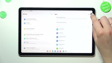 How to Reset App Preferences in SAMSUNG Tab S6 Lite 2022 - Restore Default Preferences