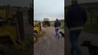 Martin meets Billy Whizz a real ploughman