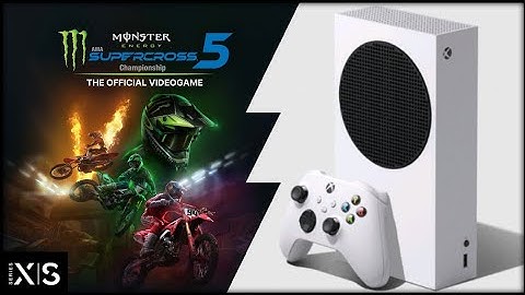 Xbox Series S | Monster Energy Supercross 5 | Graphics test/First look