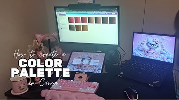 How To Create A Monochromatic Color Palette In Canva | Designer Ashley Scott