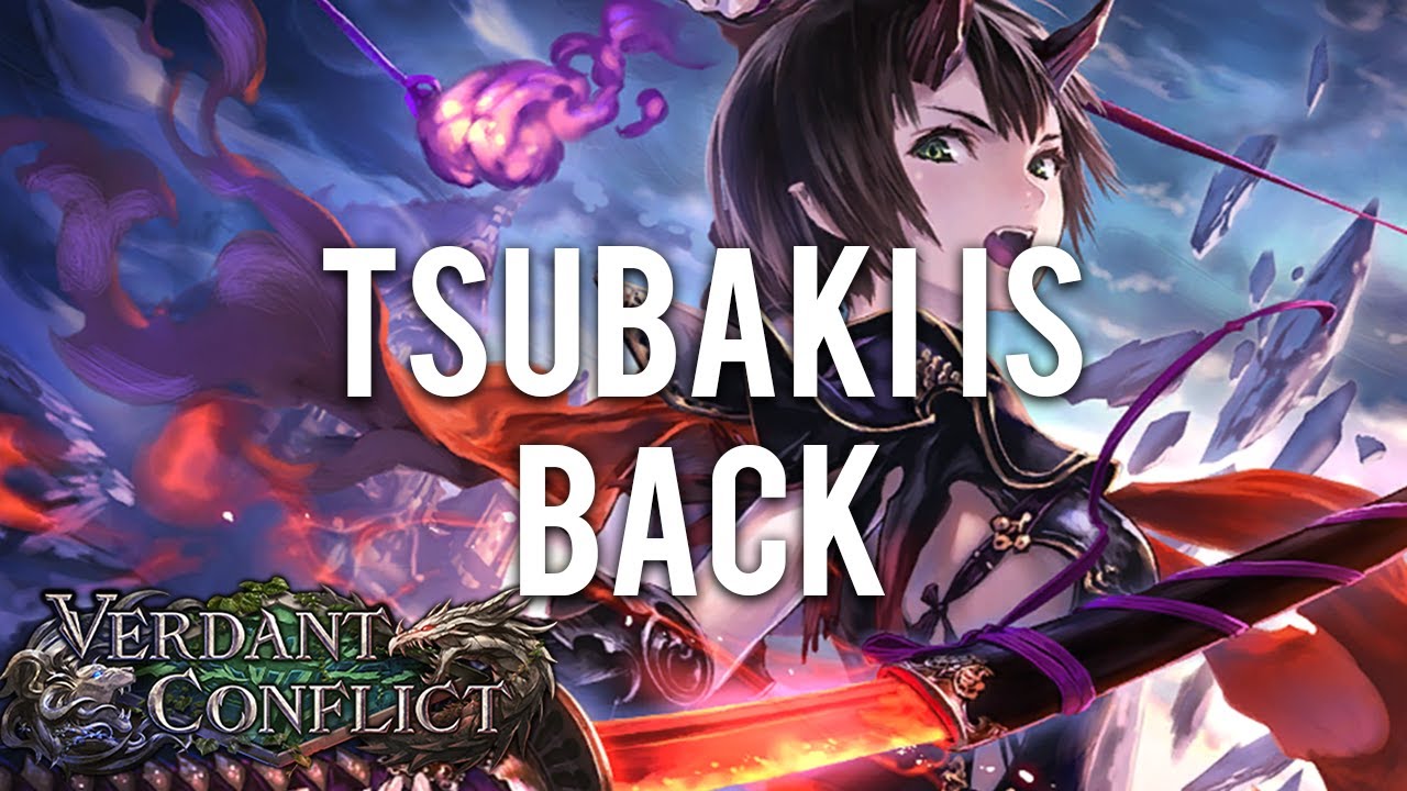 Tsubaki Is Back Verdant Conflict Shadowverse YouTube Maxresdefault