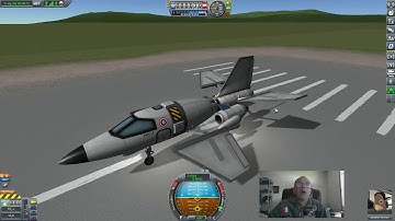 Air Craft Series for Kerbal Space Program folding wing test flight. PASTEX