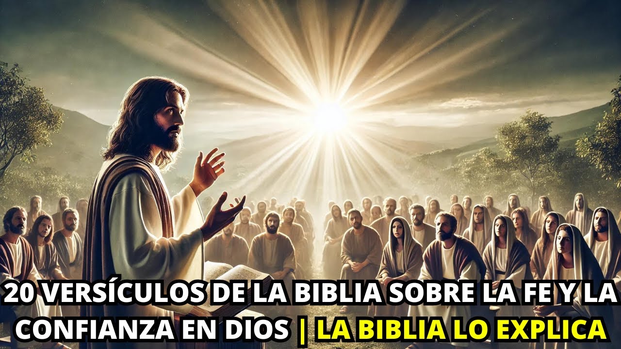 20 Versículos de la Biblia sobre la Fe y la Confianza en Dios | La ...