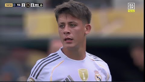 Arda Guler vs PSG 09/07/2025