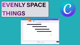 How To Evenly Space Things On Canva