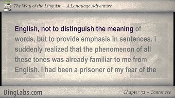 32: The Linguist by Steve Kaufmann - A Language Adventure - Cantonese