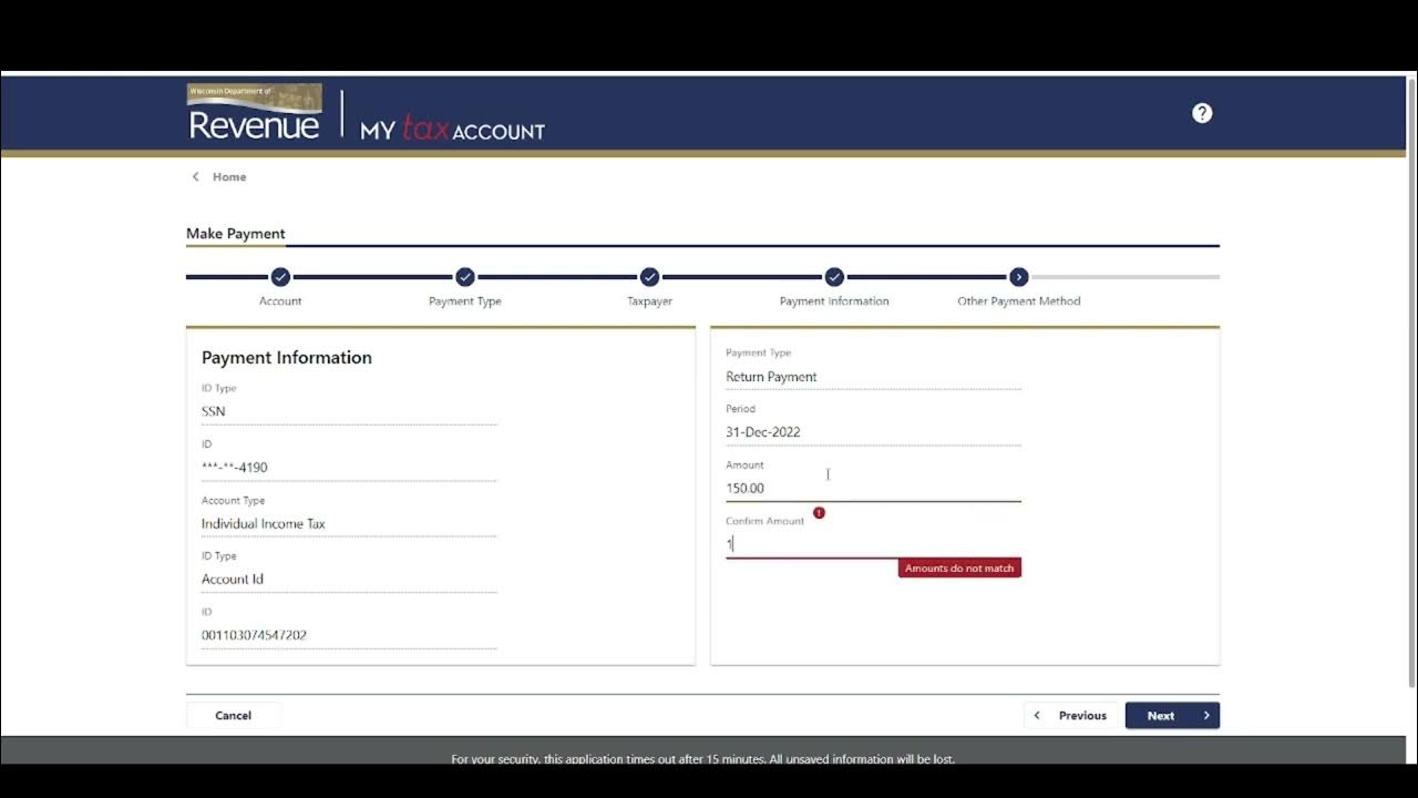 PAYING WISCONSIN STATE TAXES YouTube
