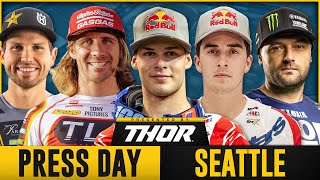 2024 Seattle Supercross | Press Day ft. Lawrence, Webb, Barcia