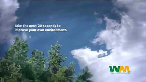 Waste Management IMPROVE YOUR ENVIRONMENT TV spot