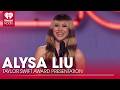 Alysa Liu Presents Taylor Swift The Artist Of The Year Award At The 2026 iHeartRadio Music Awards