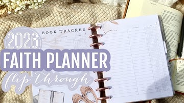 ✝️ 📖 2026 Faith Planner Set Up & Flip Through Part 1 | War Binder