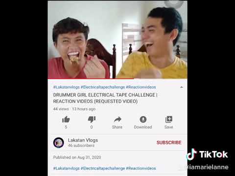 Tiktok Reaction | Electrical Tape Challenge