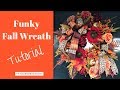 DIY Fall Wreath Tutorial - How to Make a Fall Wreath