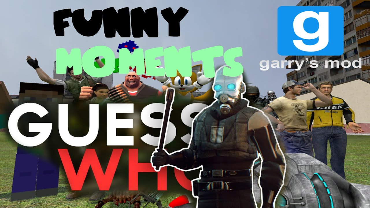 Funny garry's mod gameplay Guess who - YouTube