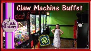 Game Room Claw Machine Buffet (So Many Wins) GamerGreen Arcade Tickets screenshot 3