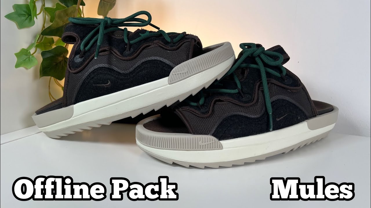 Nike Pack 2.0 Mules Review& On foot YouTube