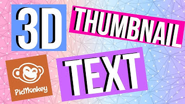 3d Text in PicMonkey Tutorial