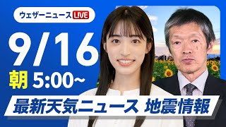 無料テレビで最新お天気ニュースを視聴する