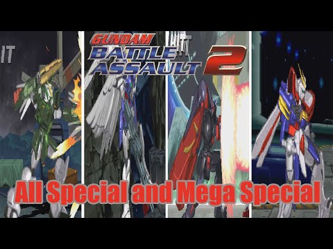 Gundam: Battle Assault  2 - All Special & Mega Special