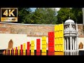 Domino simulation tower collapse