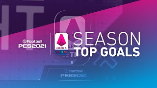 The Seasons Top Goals on eSerie A TIM | eFootball PES 2021