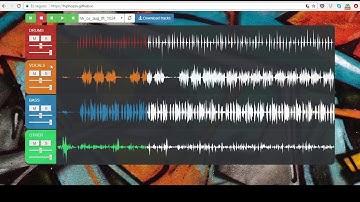 HipHop Source Separation Demo - MML2017
