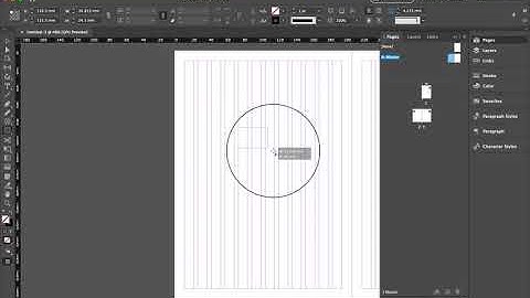 Adobe Indesign Part 2 pages   master pages   grid