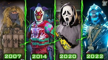 Evolution of Character Customization in Call of Duty (2007-2022) [Ghosts619 Reupload]