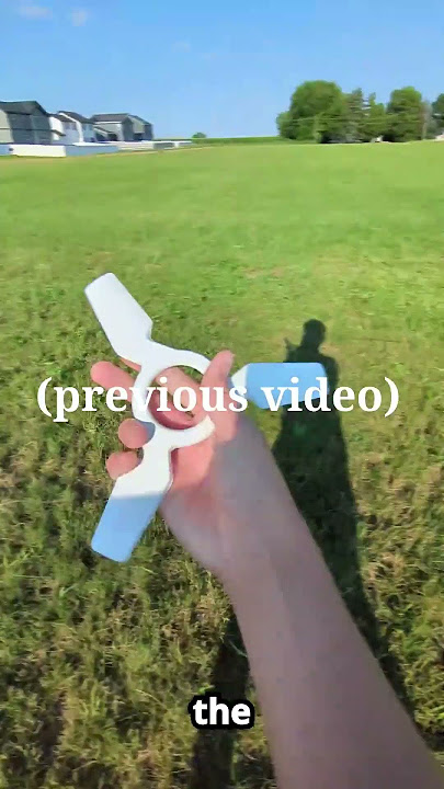 3D Printed 5-Wing Boomerang Test 🚀 #3dprinting #boomerang #maker