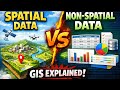 spatial and non spatial data in gis