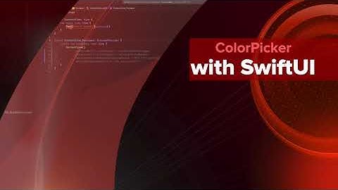 How to add a SwiftUI ColorPicker (iOS 14)
