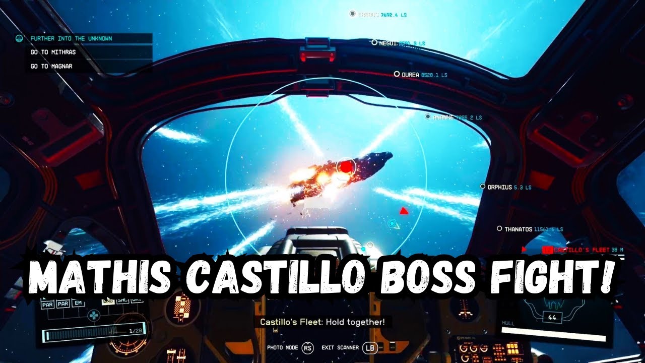 STARFIELD MATHIS CASTILLO BOSS FIGHT! XBOX SERIES S Gameplay NO