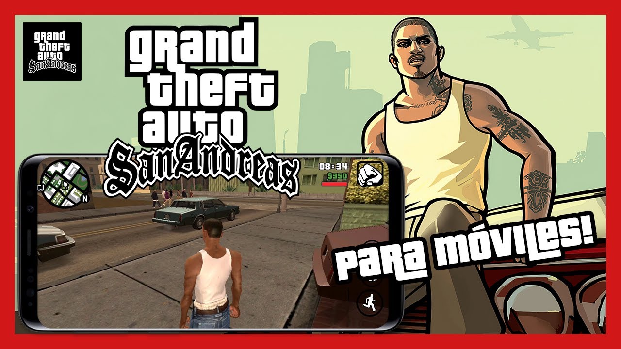 GRAND THEFT AUTO  GTA SAN ANDREAS Mobile Original para ANDROID & iOS -  Gameplay en español 