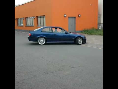 bmw e36 323i exhaust sound straightpipe