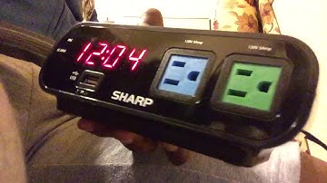 Unboxing & Using: Episode 2 - SHARP Alarm Clock! (Part 2)