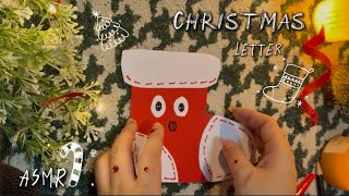 ASMR Roleplay Christmas letter 🎄💌🍪🎅 | คืนนี้…บุรุษไปรษณีย์อาจจะรีบเป็นพิเศษนะ
