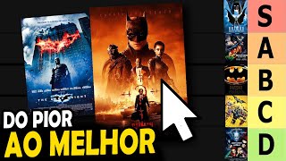 RANKEANDO TODOS FILMES DO BATMAN - DO PIOR AO MELHOR