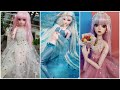 10 Easy and Beautiful DIY BJD Doll Dresses and jewelry | Gown for Dolls