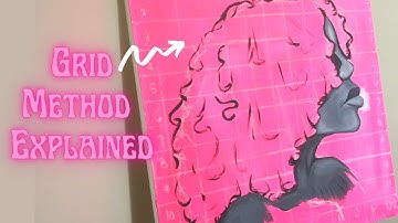 how to paint with a grid // upscaling your art & perfecting proportions