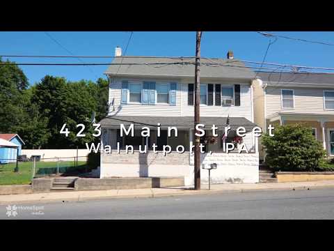 423 Main Street, Walnutport, PA home video tour