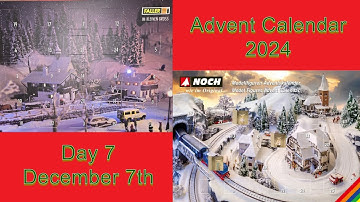 Faller & Noch Calendar Reveals 2024: Day 7  #faller #noch #adventcalendar #hoscale